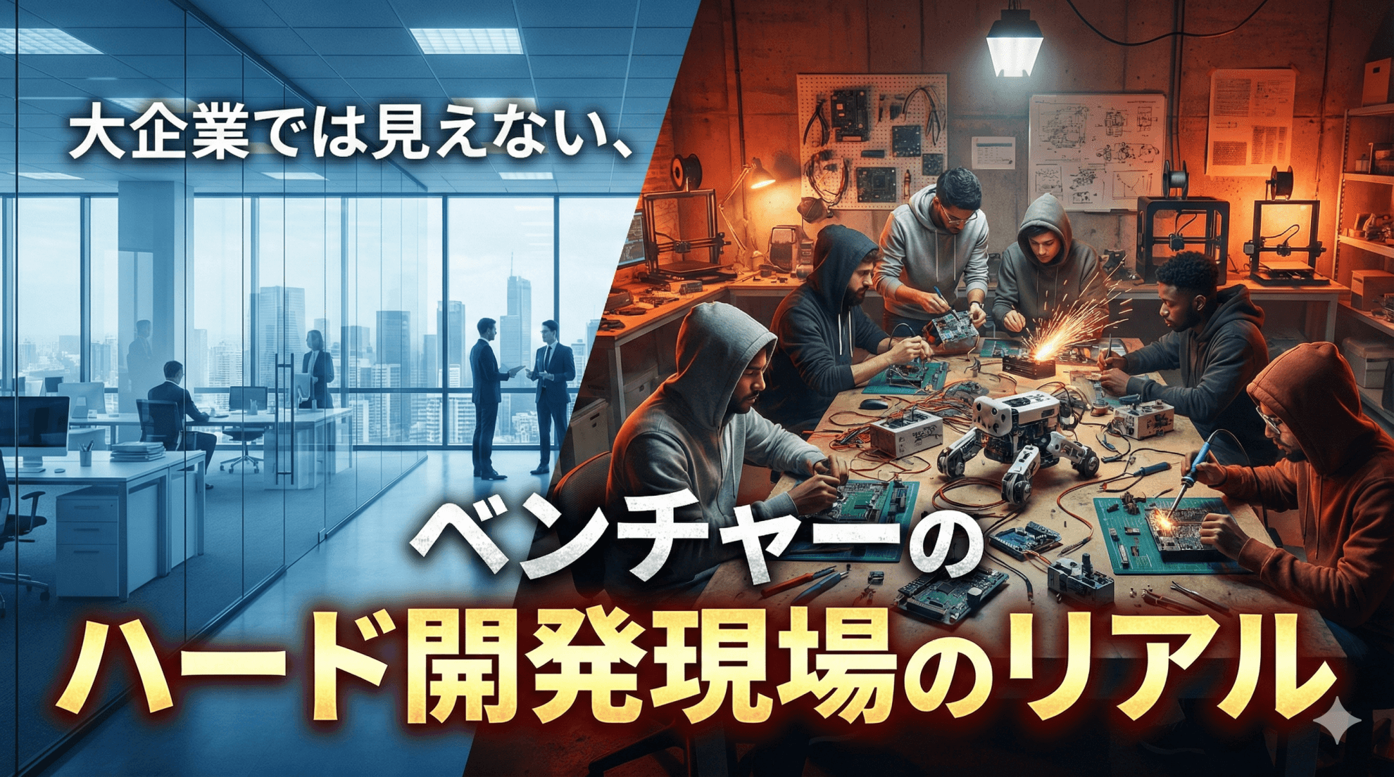 大企業では見えない、ベンチャーのハード開発現場のリアル