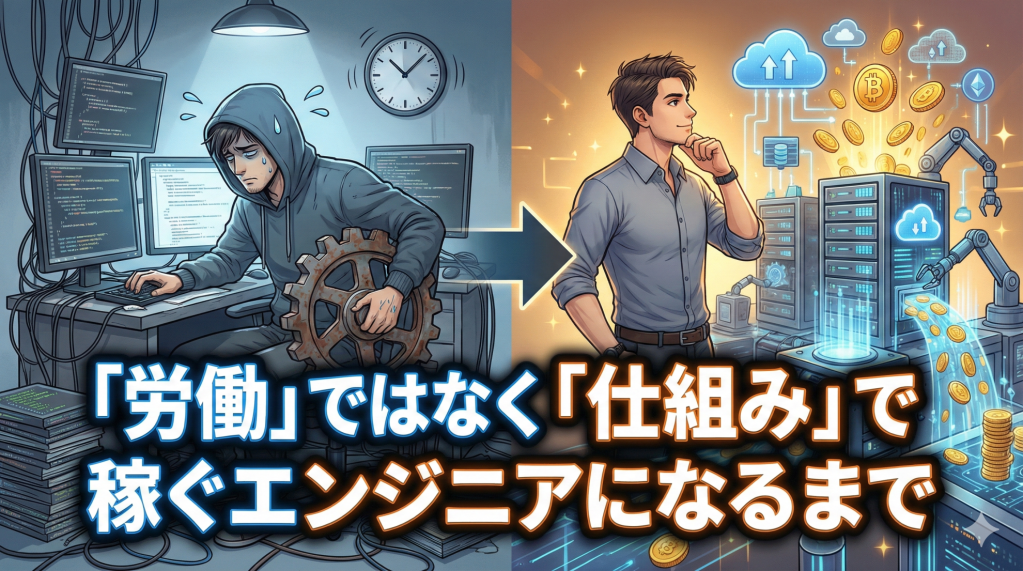 「労働」ではなく「仕組み」で稼ぐエンジニアになるまで